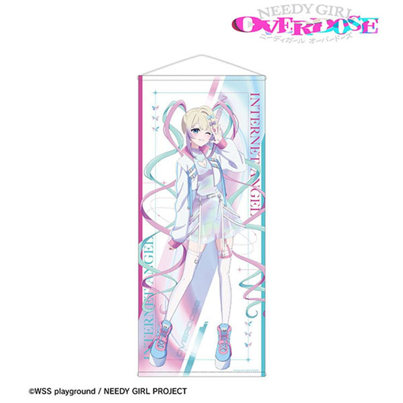 【新品】アニメ「NEEDY GIRL OVERDOSE」 描き下ろし 超てんちゃん タクティカルファッションver. 等身大タペストリー / アルマビアンカ 発売日:2026年11月頃