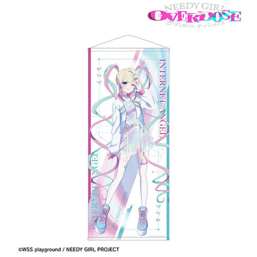 【新品】アニメ「NEEDY GIRL OVERDOSE」 描き下ろし 超てんちゃん タクティカルファッションver. 等身大タペストリー / アルマビアンカ 発売日:2026年11月頃