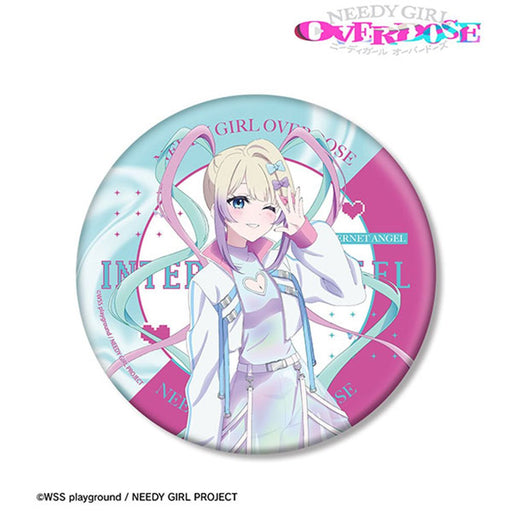 【新品】アニメ「NEEDY GIRL OVERDOSE」 描き下ろし 超てんちゃん タクティカルファッションver. BIG缶バッジ / アルマビアンカ 発売日:2026年11月頃