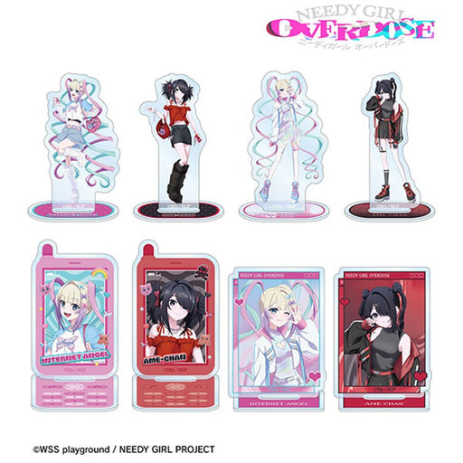 【新品】アニメ「NEEDY GIRL OVERDOSE」 描き下ろし Y2K&タクティカルファッションver. トレーディングアクリルスタンド (1BOX8個入) / アルマビアンカ 発売日:2026年11月頃