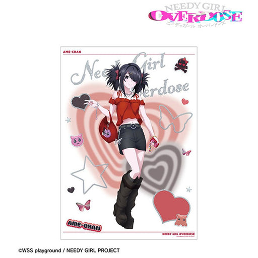 【新品】アニメ「NEEDY GIRL OVERDOSE」 描き下ろし あめちゃん Y2Kファッションver. A3マットポスター / アルマビアンカ 発売日:2026年11月頃