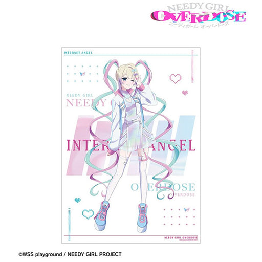 【新品】アニメ「NEEDY GIRL OVERDOSE」 描き下ろし 超てんちゃん タクティカルファッションver. A3マットポスター / アルマビアンカ 発売日:2026年11月頃