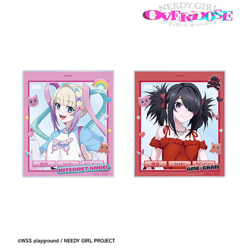 【新品】アニメ「NEEDY GIRL OVERDOSE」 描き下ろし 超てんちゃん&あめちゃん Y2Kファッションver. アクリルカード2枚セット / アルマビアンカ 発売日:2026年11月頃
