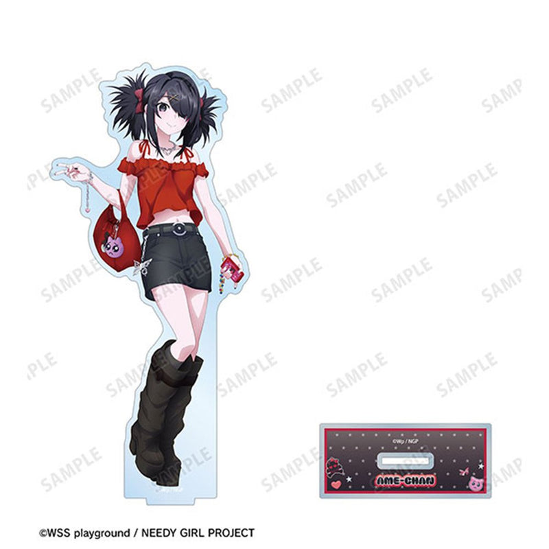 【新品】アニメ「NEEDY GIRL OVERDOSE」 描き下ろし あめちゃん Y2Kファッションver. BIGアクリルスタンド / アルマビアンカ 発売日:2026年11月頃