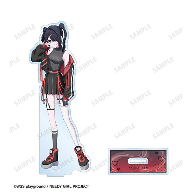 【新品】アニメ「NEEDY GIRL OVERDOSE」 描き下ろし あめちゃん タクティカルファッションver. BIGアクリルスタンド / アルマビアンカ 発売日:2026年11月頃