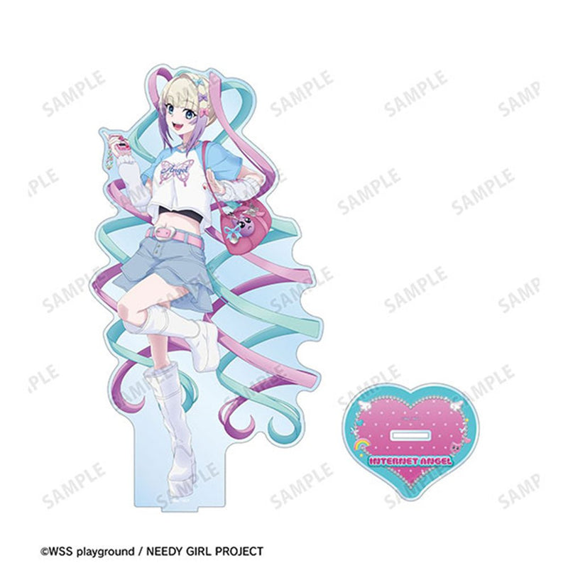 【新品】アニメ「NEEDY GIRL OVERDOSE」 描き下ろし 超てんちゃん Y2Kファッションver. 特大アクリルスタンド / アルマビアンカ 発売日:2026年11月頃