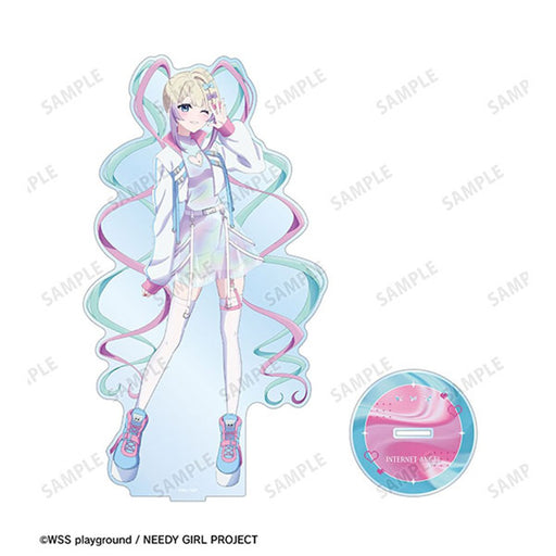 【新品】アニメ「NEEDY GIRL OVERDOSE」 描き下ろし 超てんちゃん タクティカルファッションver. 特大アクリルスタンド / アルマビアンカ 発売日:2026年11月頃
