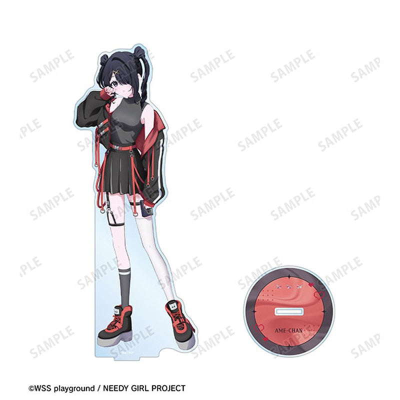 【新品】アニメ「NEEDY GIRL OVERDOSE」 描き下ろし あめちゃん タクティカルファッションver. 特大アクリルスタンド / アルマビアンカ 発売日:2026年11月頃
