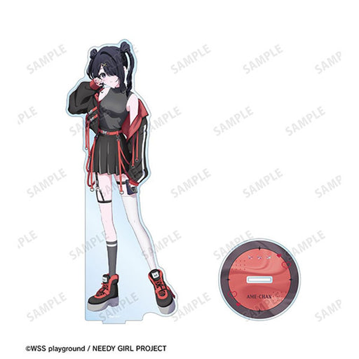 【新品】アニメ「NEEDY GIRL OVERDOSE」 描き下ろし あめちゃん タクティカルファッションver. 特大アクリルスタンド / アルマビアンカ 発売日:2026年11月頃