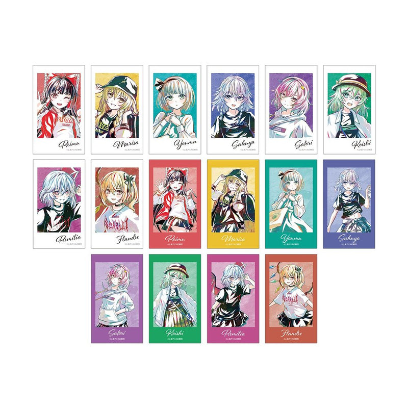 【新品】東方Project 松本能人イラスト 現代風ファッションver. トレーディング Ani-Art Ani-Frame (1BOX16個入) / アルマビアンカ 発売日:2026年10月頃