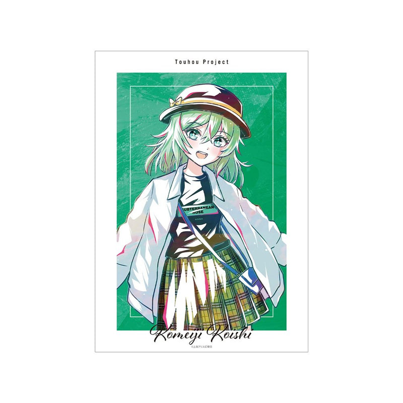 【新品】東方Project 松本能人イラスト 古明地こいし 現代風ファッションver. Ani-Art A3マット加工ポスター / アルマビアンカ 発売日:2026年10月頃