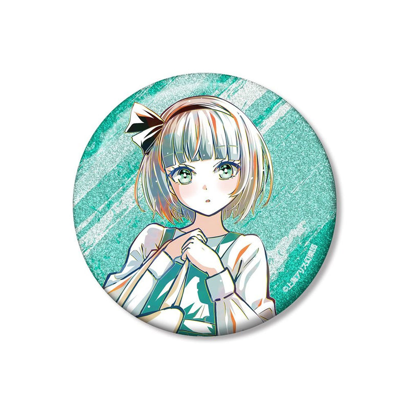【新品】東方Project 松本能人イラスト 魂魄妖夢 現代風ファッションver. Ani-Art 75mmグリッター缶バッジ / アルマビアンカ 発売日:2026年10月頃