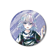 【新品】東方Project 松本能人イラスト 十六夜咲夜 現代風ファッションver. Ani-Art 75mmグリッター缶バッジ / アルマビアンカ 発売日:2026年10月頃