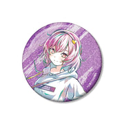 【新品】東方Project 松本能人イラスト 古明地さとり 現代風ファッションver. Ani-Art 75mmグリッター缶バッジ / アルマビアンカ 発売日:2026年10月頃