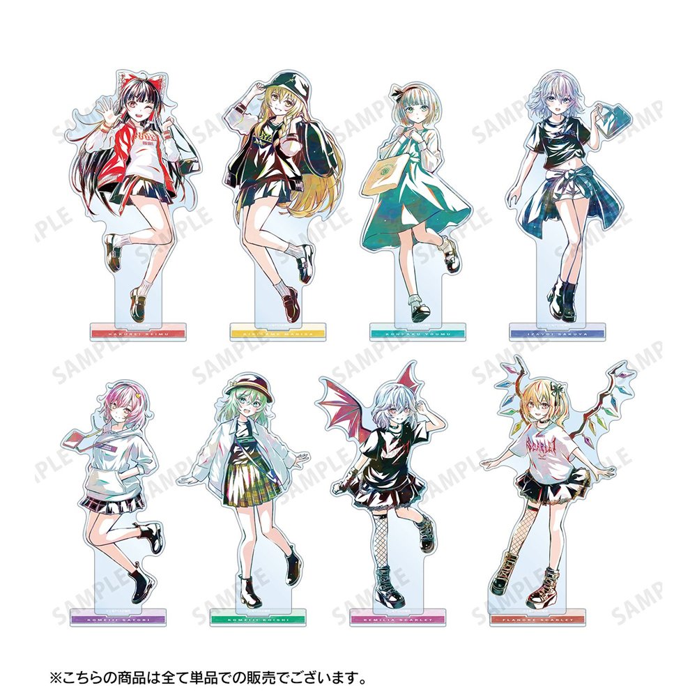 新品】東方Project 松本能人イラスト 古明地さとり 現代風ファッション