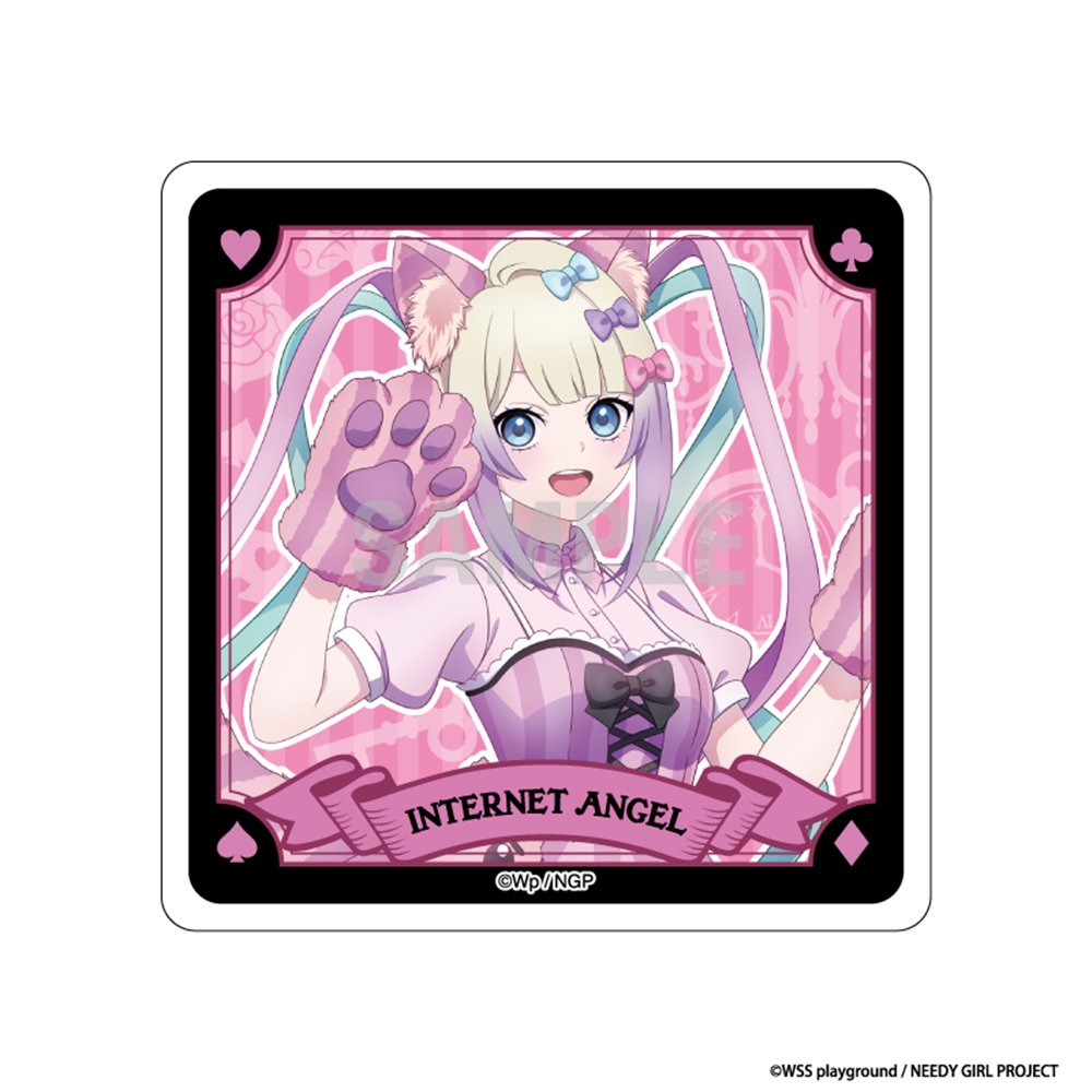 新品】NEEDY GIRL OVERDOSE アクリルコースター 超てんちゃん チェシャ
