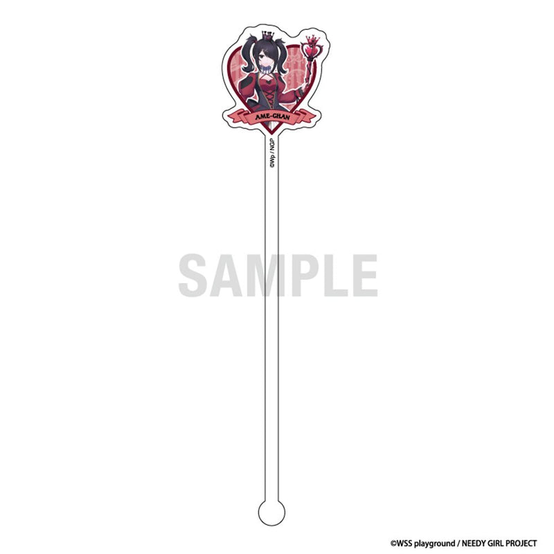 【新品】NEEDY GIRL OVERDOSE アクリルマドラー あめちゃん ハートの女王ver / シーワン 発売日:2026年08月頃