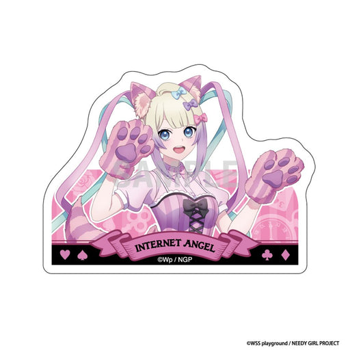 【新品】NEEDY GIRL OVERDOSE アクリルメモクリップ 超てんちゃん チェシャ猫ver / シーワン 発売日:2026年08月頃