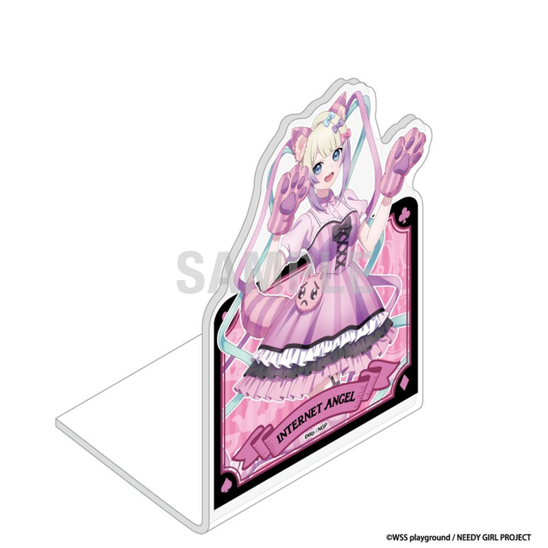 【新品】NEEDY GIRL OVERDOSE アクリルブックエンド 超てんちゃん チェシャ猫ver / シーワン 発売日:2026年08月頃