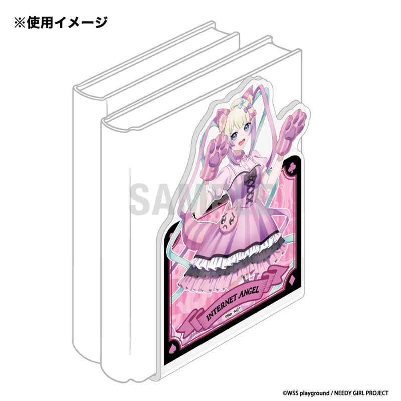 【新品】NEEDY GIRL OVERDOSE アクリルブックエンド 超てんちゃん チェシャ猫ver / シーワン 発売日:2026年08月頃