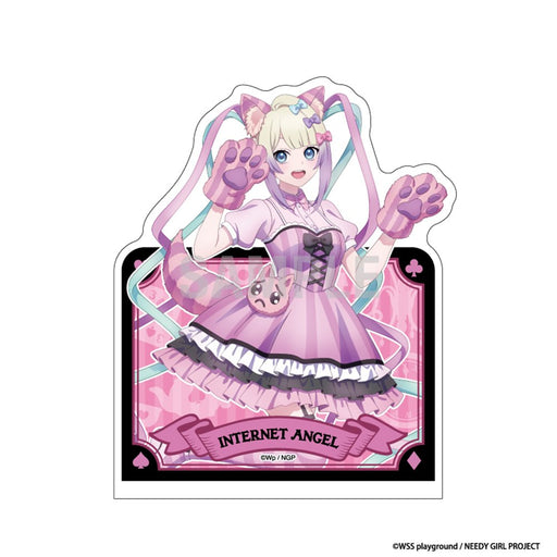 【新品】NEEDY GIRL OVERDOSE アクリルブックエンド 超てんちゃん チェシャ猫ver / シーワン 発売日:2026年08月頃