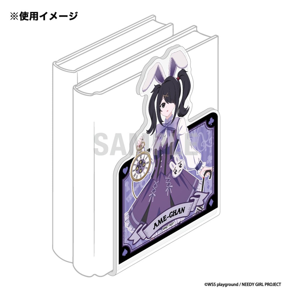 新品】NEEDY GIRL OVERDOSE アクリルブックエンド あめちゃん 白うさぎ