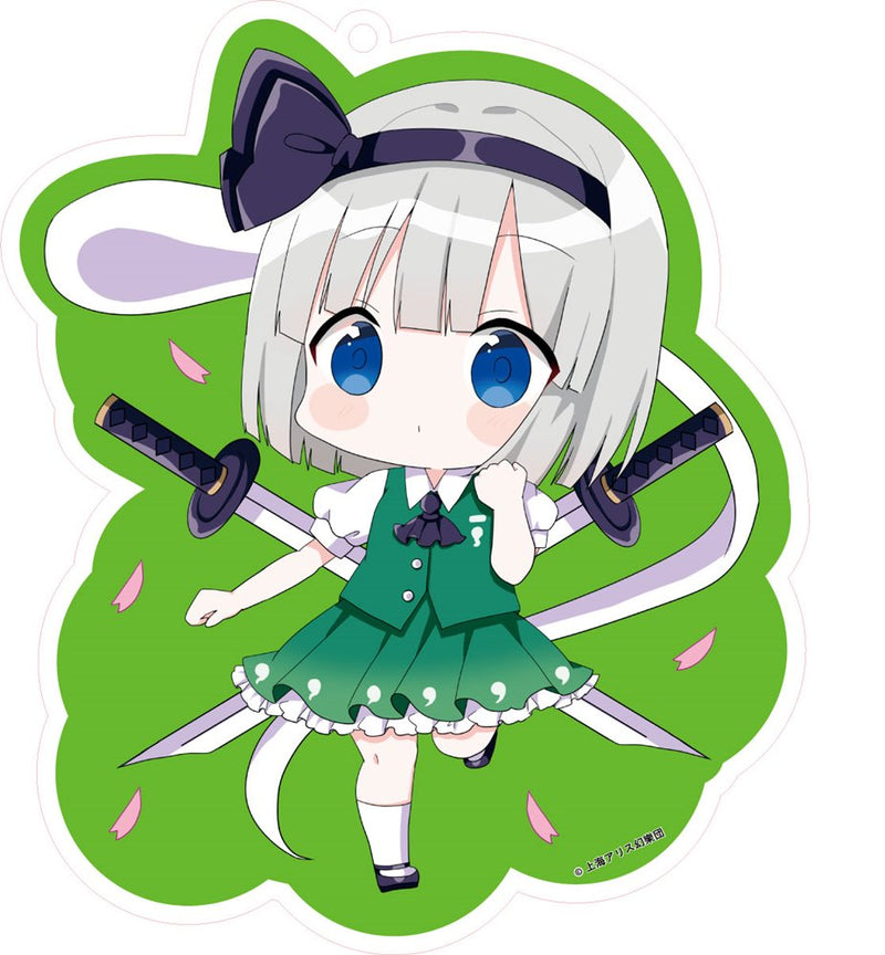 【新品】东方Project 大型亚克力钥匙扣 魂魄妖梦 / タケヤ 发售日期:2025年04月左右