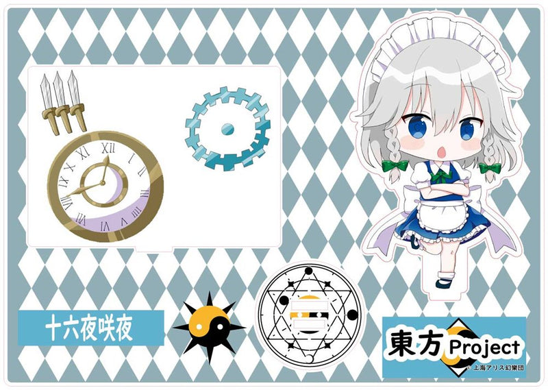 【新品】东方Project 亚克力立牌 十六夜咲夜 / タケヤ 发售日:2025年04月左右