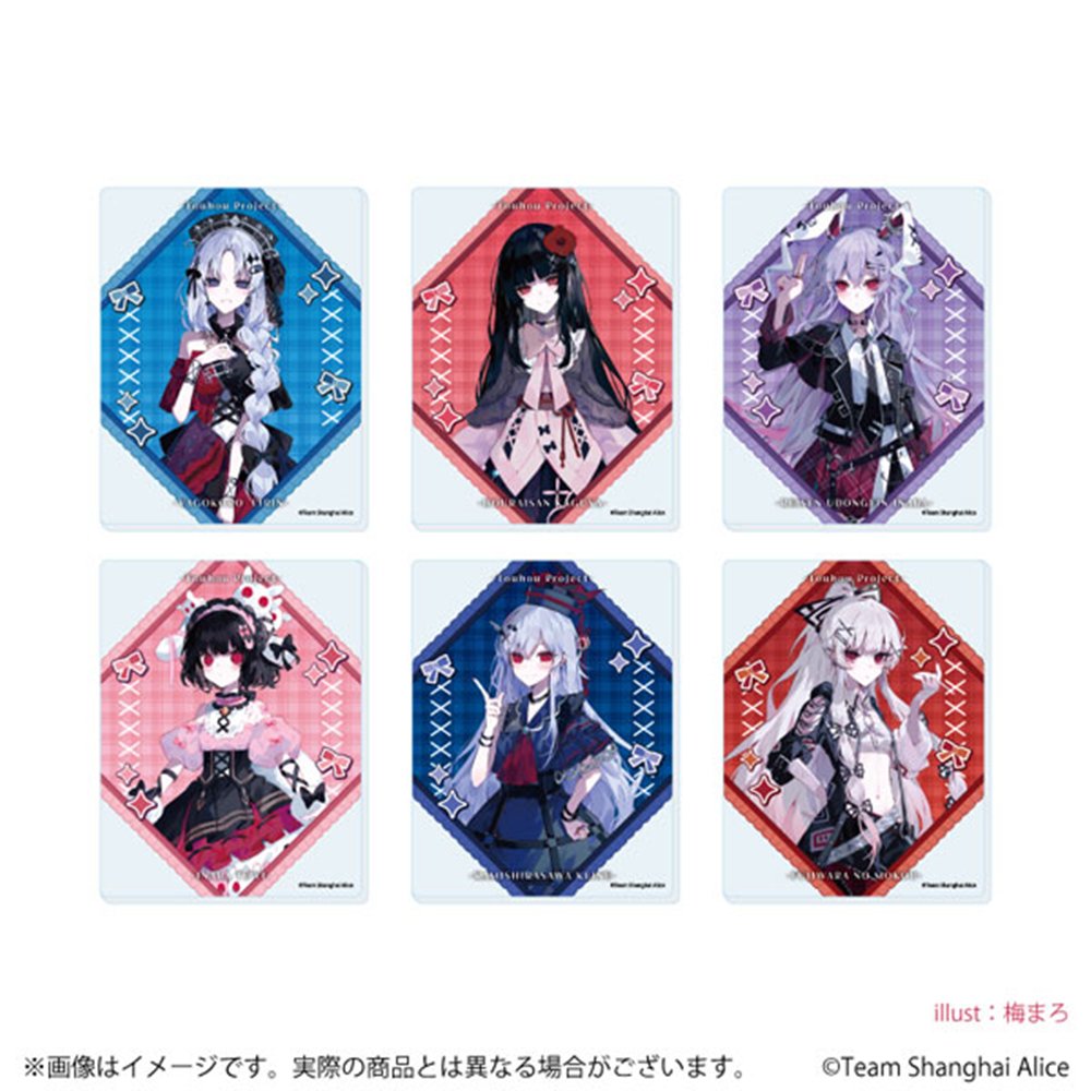 新品】東方Project アクリルカード 03 病みかわいいVer.(描き起こし