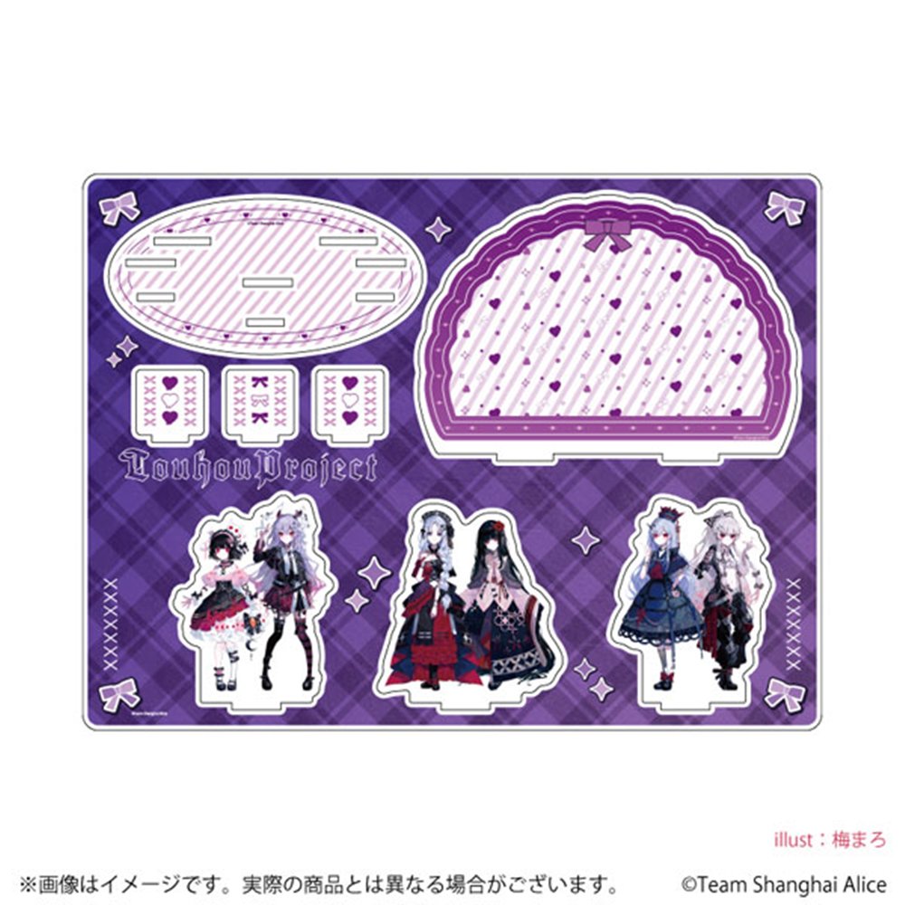 新品】東方Project アクリルジオラマ 03 集合デザイン 病みかわいいVer