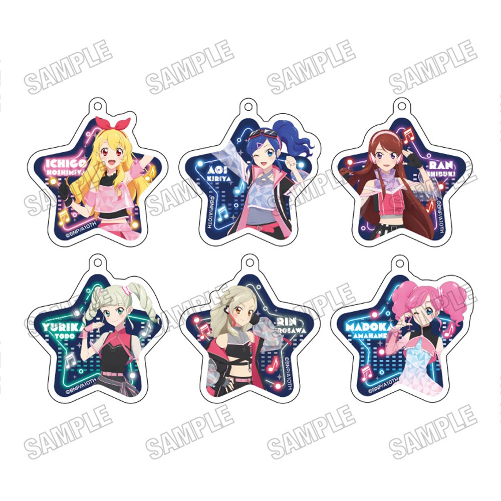 新品】アイカツ! 10th STORY ～未来へのSTARWAY～ 描き下ろしアクリル