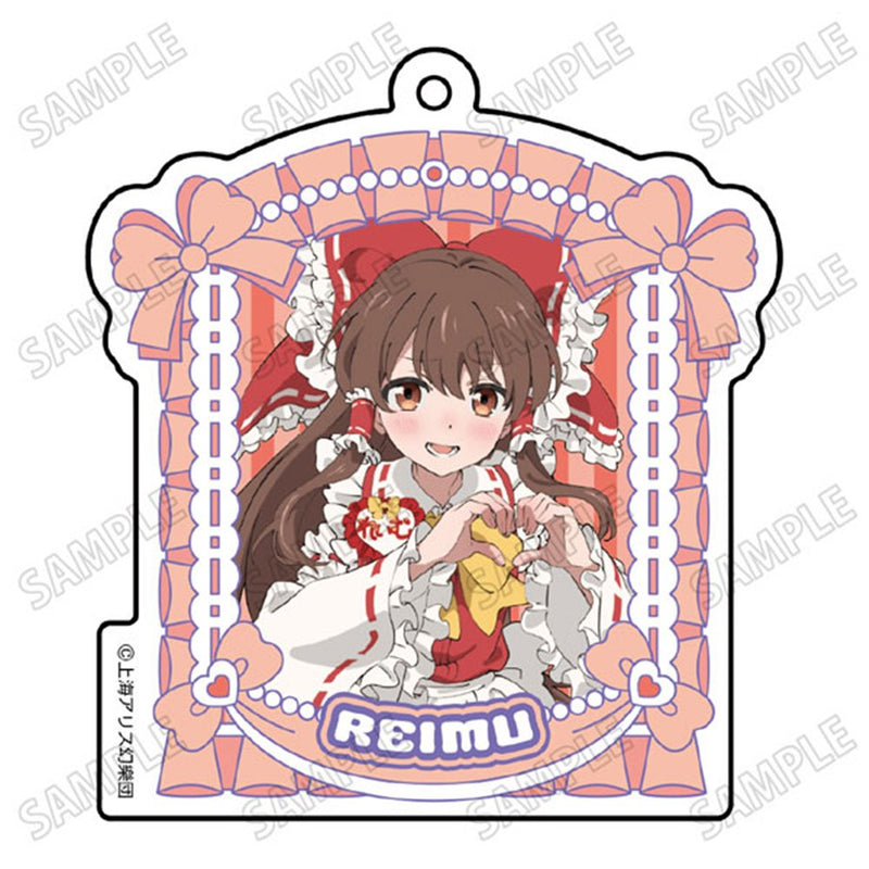 【新品】東方Project 描き下ろしアクリルキーホルダー メイドVer. 1 博麗霊夢 / メディコスエンタテインメント 発売日:2026年09月頃