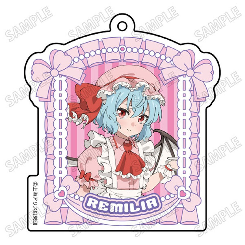 【新品】東方Project 描き下ろしアクリルキーホルダー メイドVer. 3 レミリア・スカーレット / メディコスエンタテインメント 発売日:2026年09月頃