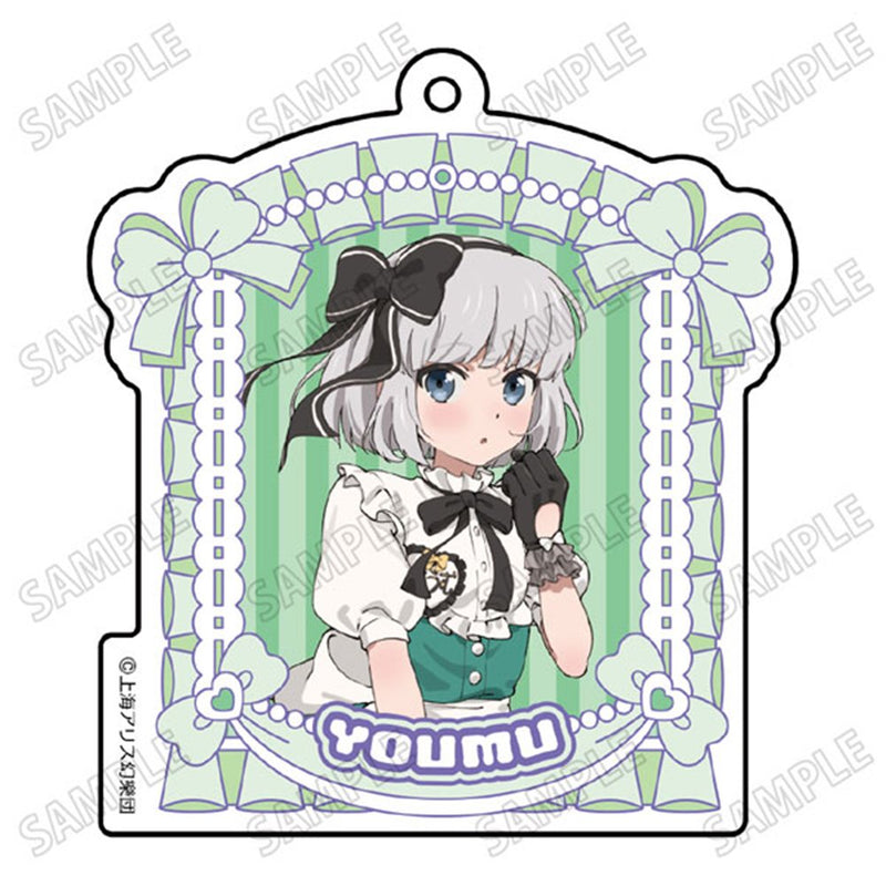 【新品】東方Project 描き下ろしアクリルキーホルダー メイドVer. 5 魂魄妖夢 / メディコスエンタテインメント 発売日:2026年09月頃