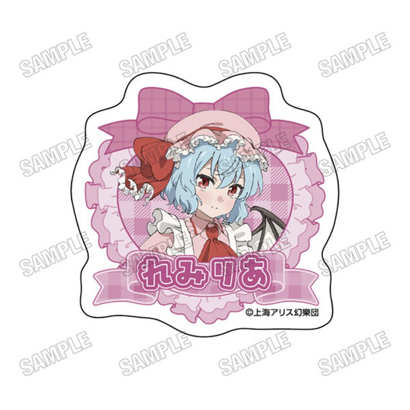 【新品】東方Project 描き下ろしアクリルバッジ メイドVer. 3 レミリア・スカーレット / メディコスエンタテインメント 発売日:2026年09月頃
