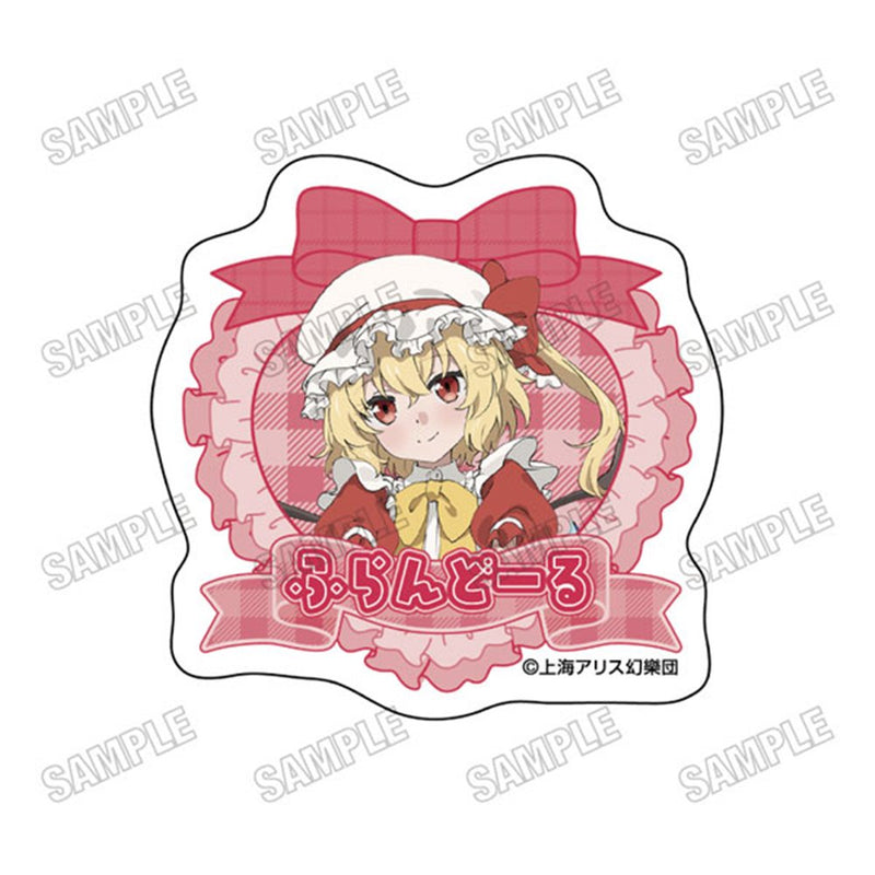 【新品】東方Project 描き下ろしアクリルバッジ メイドVer. 4 フランドール・スカーレット / メディコスエンタテインメント 発売日:2026年09月頃