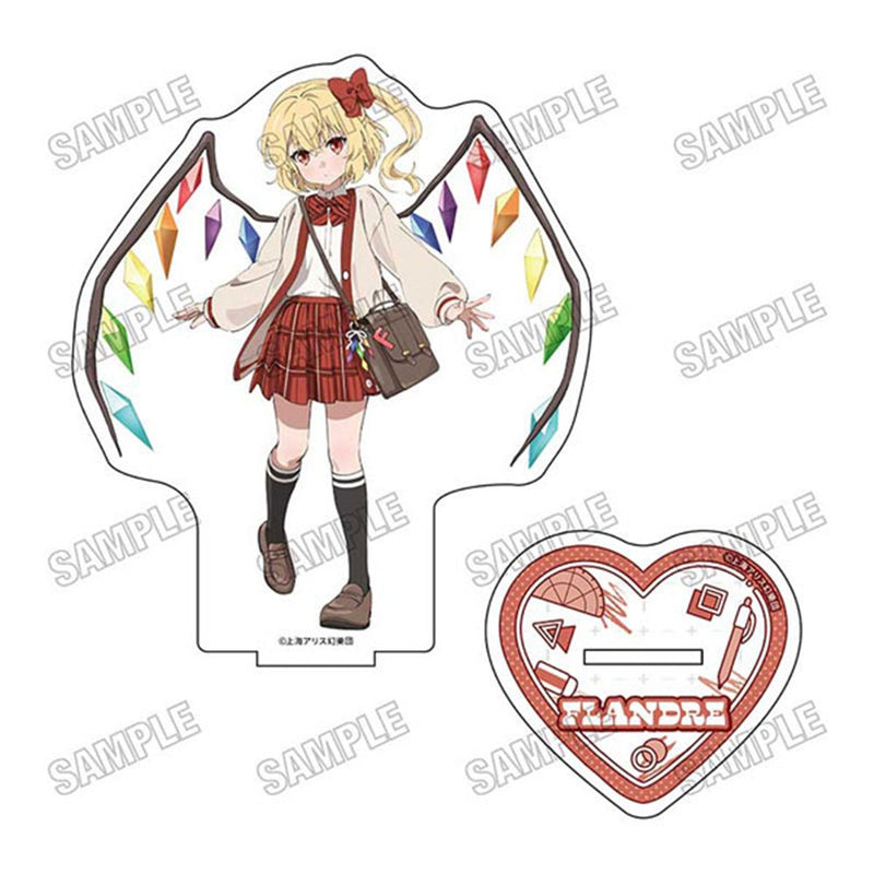 【新品】東方Project 描き下ろしBIGアクリルスタンド 制服Ver. 4 フランドール・スカーレット / メディコスエンタテインメント 発売日:2026年09月頃