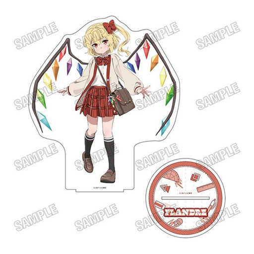 【新品】東方Project 描き下ろしBIGアクリルスタンドLL 制服Ver. 4 フランドール・スカーレット / メディコスエンタテインメント 発売日:2026年09月頃