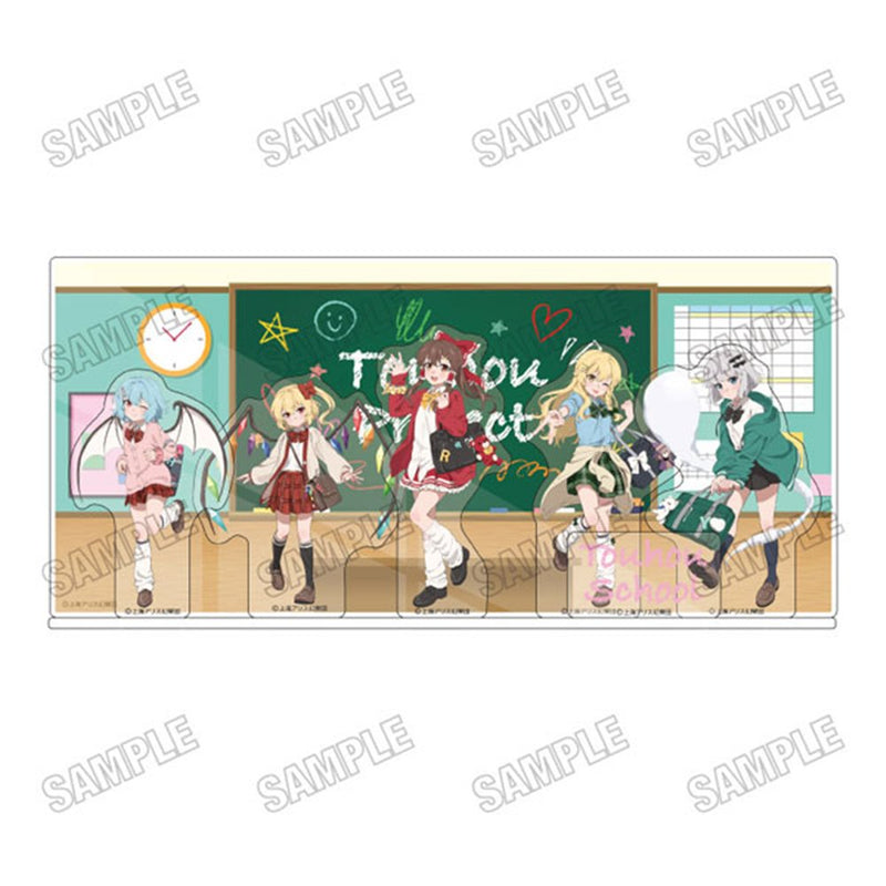 【新品】東方Project 描き下ろしアクリルジオラマ 制服Ver. / メディコスエンタテインメント 発売日:2026年09月頃
