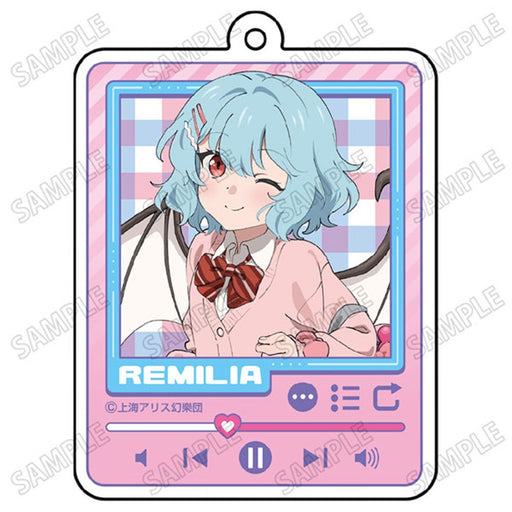 【新品】東方Project 描き下ろしアクリルキーホルダー 制服Ver. 3 レミリア・スカーレット / メディコスエンタテインメント 発売日:2026年09月頃