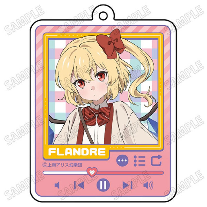 【新品】東方Project 描き下ろしアクリルキーホルダー 制服Ver. 4 フランドール・スカーレット / メディコスエンタテインメント 発売日:2026年09月頃