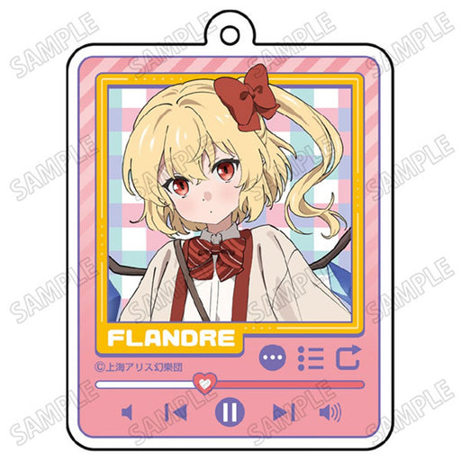 【新品】東方Project 描き下ろしアクリルキーホルダー 制服Ver. 4 フランドール・スカーレット / メディコスエンタテインメント 発売日:2026年09月頃