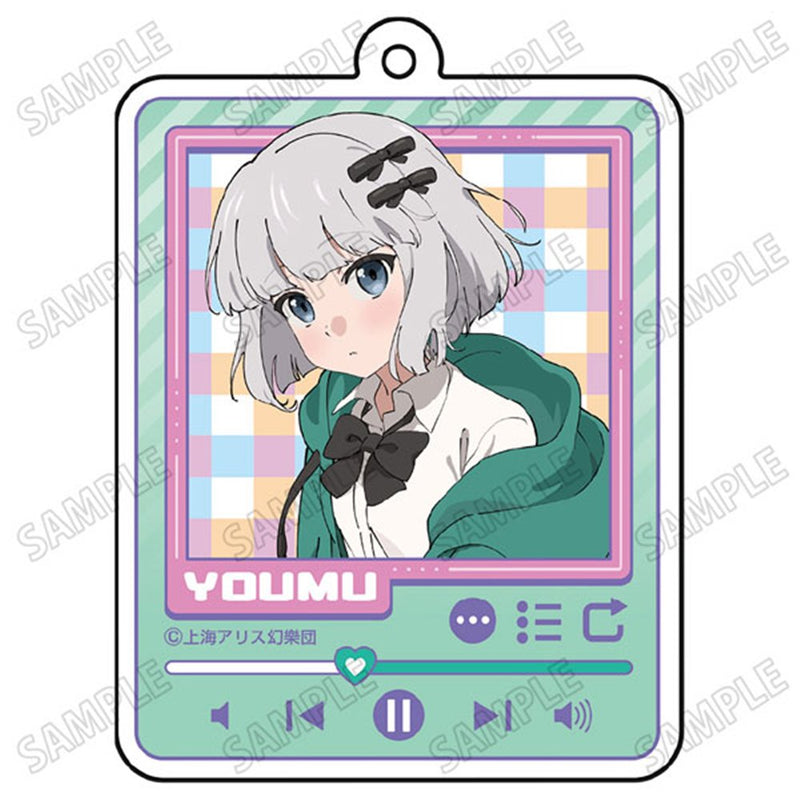 【新品】東方Project 描き下ろしアクリルキーホルダー 制服Ver. 5 魂魄妖夢 / メディコスエンタテインメント 発売日:2026年09月頃
