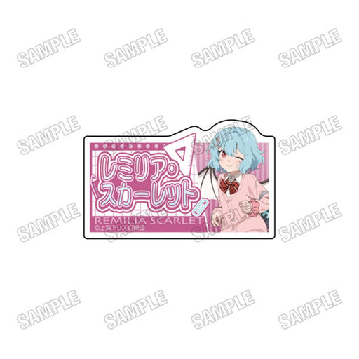 【新品】東方Project 描き下ろしアクリルバッジ 制服Ver. 3 レミリア・スカーレット / メディコスエンタテインメント 発売日:2026年09月頃