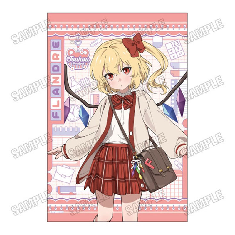 【新品】東方Project 描き下ろしB2タペストリー 制服Ver. 4 フランドール・スカーレット / メディコスエンタテインメント 発売日:2026年09月頃