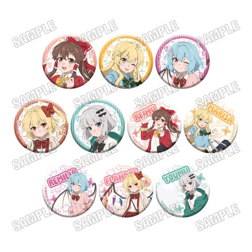 【新品】東方Project 描き下ろし缶バッジコレクション 制服Ver. / メディコスエンタテインメント 発売日:2026年09月頃