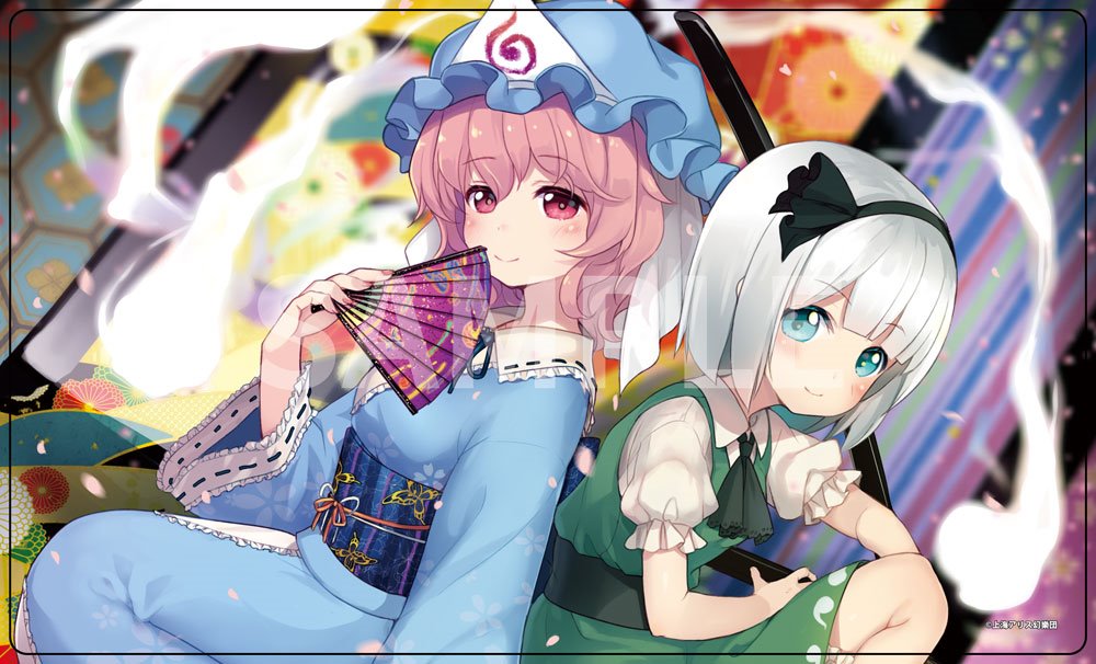 【新品】東方Project クリエイターズラバーマット 4 幽々子＆妖夢 illust.皆村春樹 / アキバホビー／株式会社イザナギ 発売日:2023年07月31日