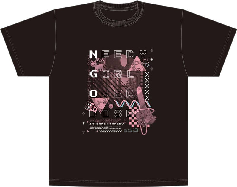 【New Product】NEEDY GIRL OVERDOSE Graphic T-Shirt (Internet Angel) Size L / Tablo Corporation Release Date: Around June 2023