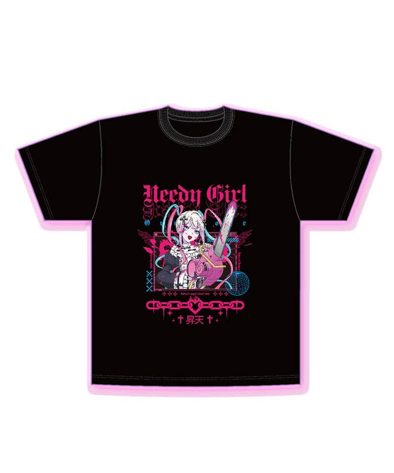 [New] [3rd Goods] NEEDY GIRL OVERDOSE Graphic T-shirt (Chainsaw) L size / Tableau Co., Ltd. Release date: Around June 2023