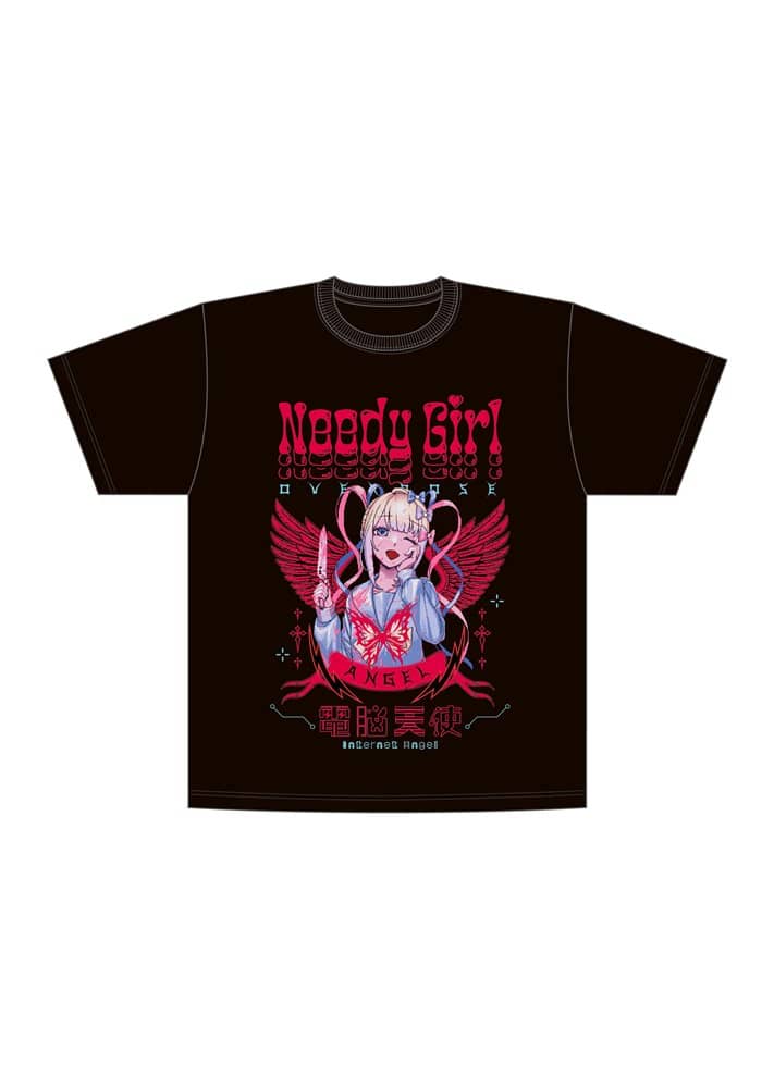 [New] [NicoNico Chokaigi 2023] NEEDY STREAMER OVERLOAD Cyber Angel T-Shirt Size L / Tablo Co., Ltd. Release Date: Around June 2023